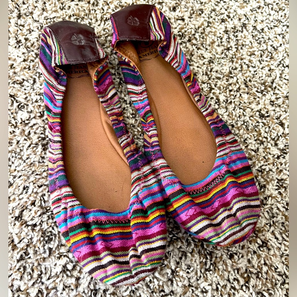 Lucky Brand colorful Ballet flats